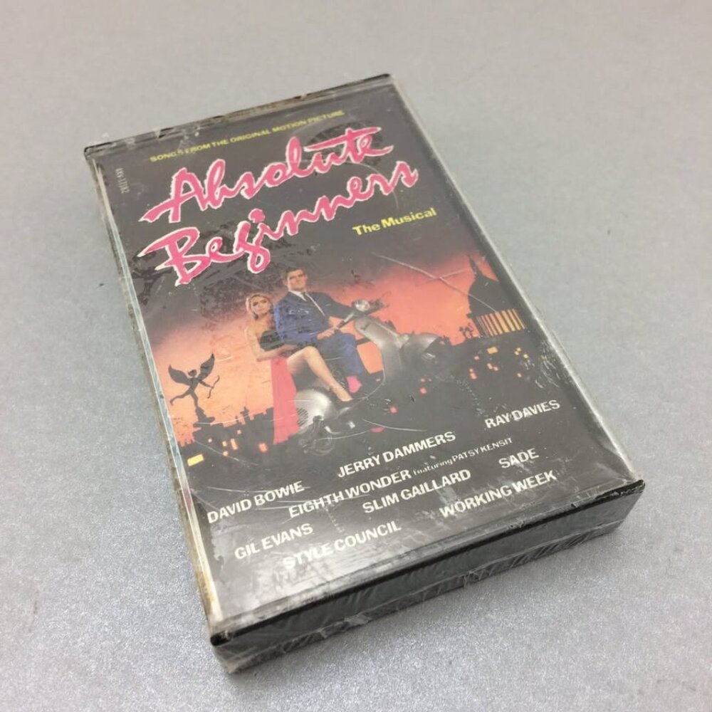 Absolute Beginners The Musical Soundtrack Cassette Tape SEALED David Bowie Sade